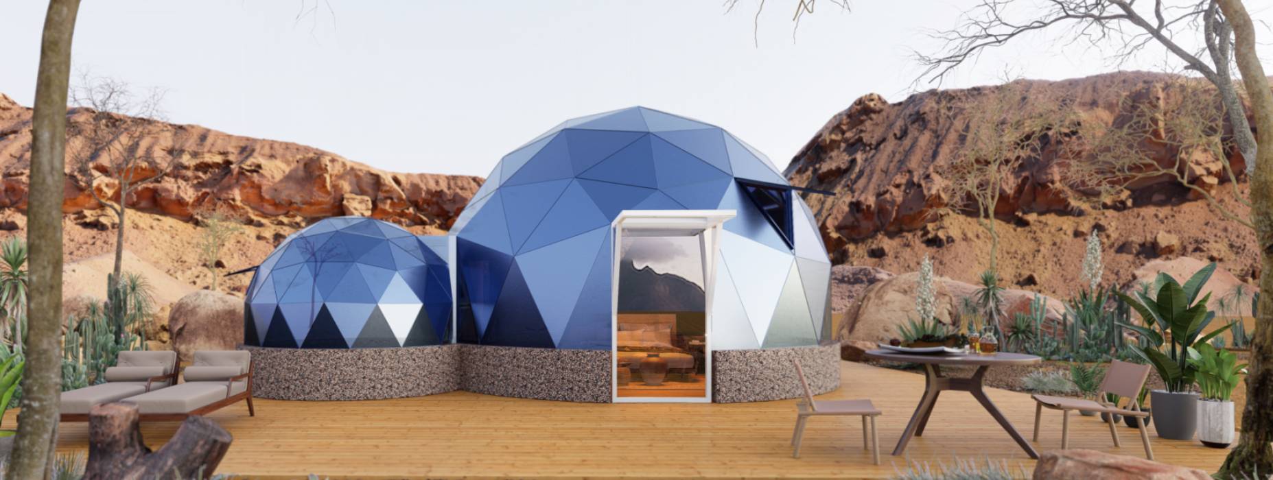 岑溪市球形智能光伏玻璃星空房